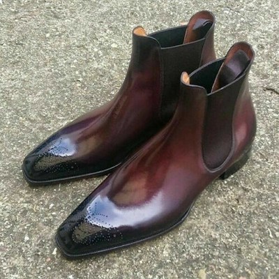 handmade ankle boots