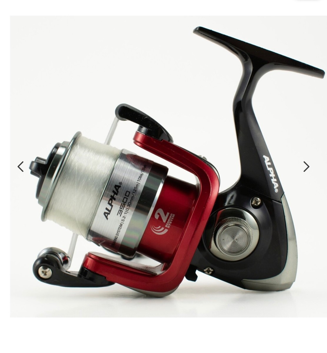 SHAKESPEARE ALPHA 3500 5.2:1 GEAR RATIO SPINNING REEL NO BOX | eBay