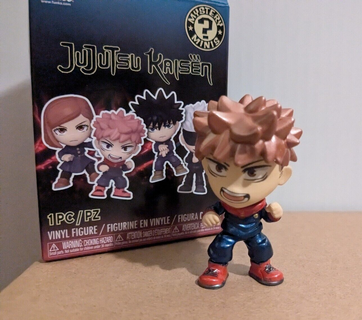 Funko Mystery Minis Yuji Itadori Metallic Figure - JJK Jujutsu