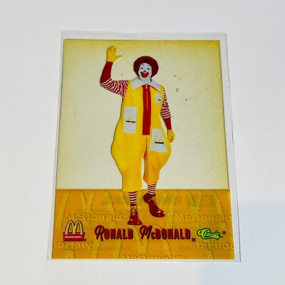 1996 McDonalds Assets Sammelkarten Cels RONALD McDONALD #MC3