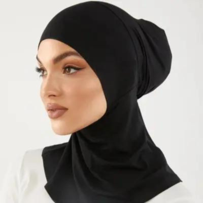 Ninja Mütze für muslimische Frauen Mütze Unterschal Hijab Knochenmütze Kopf Hals Abdeckung