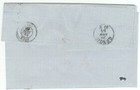 France cover - Nap. III - 1865 Marseille to Genoa (IT) - "Par Terre" * cover609 — photo 2