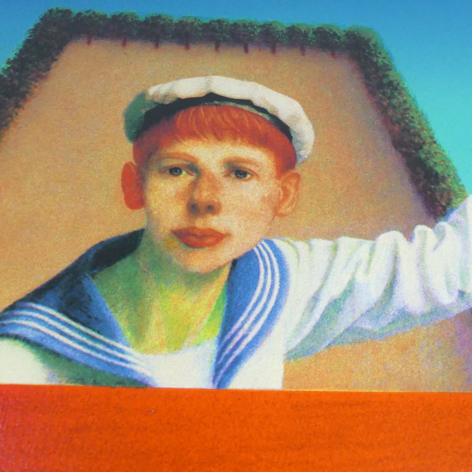 Rudolf Hausner "Adam zuversichtlich" Farbserigraphie nummeriert und signiert - Bild 2 von 4