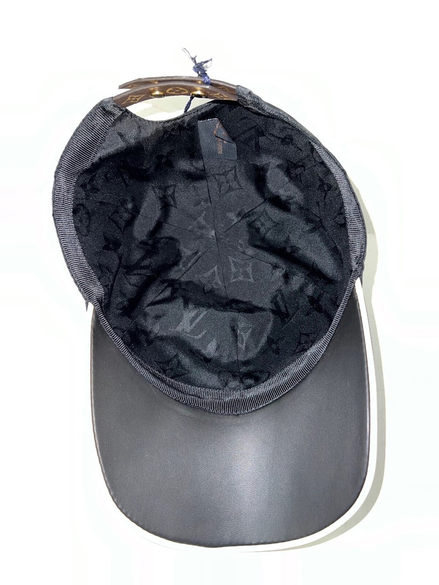 Louis Vuitton LV Get Ready Cap Black Brown Monogram Logo Sun Baseball Hat M Louis Vuitton LV Get Ready Cap Black Brown Monogram Logo Sun  main image 3
