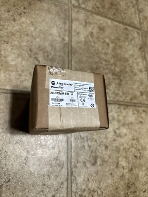 20-COMM-ER New AB Factory Original Sealed Dual-port EtherNet/IP Adapter 20COMMER