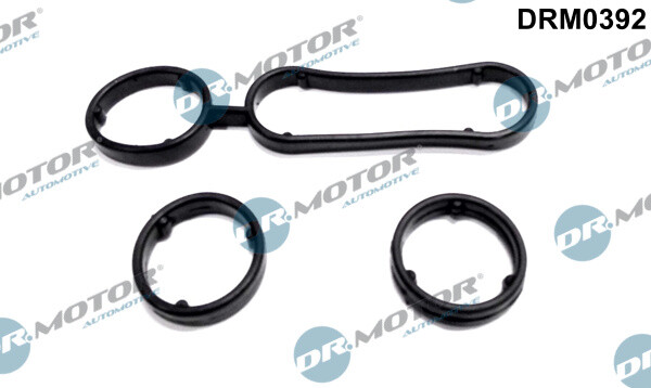Dr.Motor Automotive DRM0392 Gasket Set, Oil Cooler For Audi Seat Skoda Vw-image