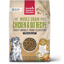 The Honest Kitchen Food Clusters Whole Grain Chicken  Oat Recipe Dog Food, 20lb