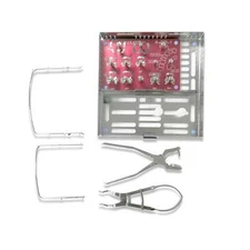 Rubber Dam Clamps Kit with Cassette Osung -RDSET (#824)