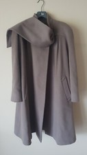 Cappotto Donna Lana color tortora Tg 42