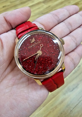 SWAROVSKI Crystalline Hours 38MM Quartz Red Women's Watch 5295380