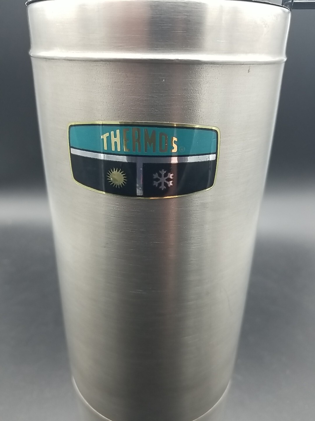 Thermos Stainless Steel King Seeley Vacuum 1QT Model 2464S Vintage eBay