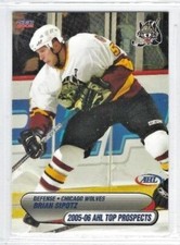 2005-06 AHL Top Prospects #38 Brian Sipotz