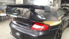 Fit For Porsche 911 996 TURBO/C4S Cabriolet ONLY Rear Engine Decklid & Wing