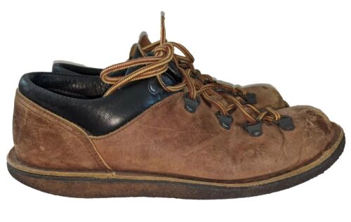 Danner USA Made Mens 8.5 EE Extra Wide Leather Boots Underpass rare recraftable