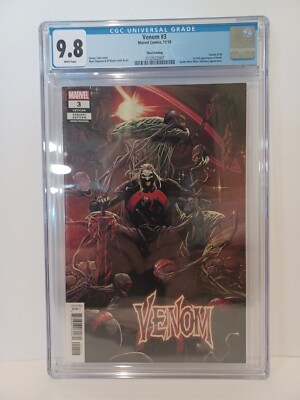 洋書 Venom #3 3rd Printing CGC 9.8 VENOM 3 Third 3rd Print 1st App. Knull CGC 9.8 SS Signed