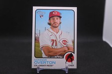 Connor Overton #524 2022 Topps Heritage  Cincinnati RedsRC Rookie