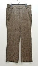 7th Avenue New York  Company Women Flat Front Straight Leg Slack Pant 12 Ave