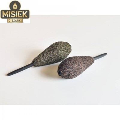 Carp Lead Misiek - Torpedo Inliner Brown 90g
