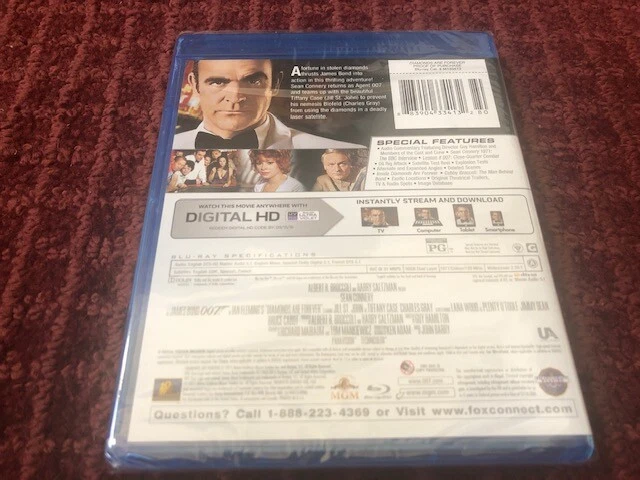 Diamonds Are Forever (Blu-ray Disc, 2015) *Brand New Sealed* - Image 3 of 4