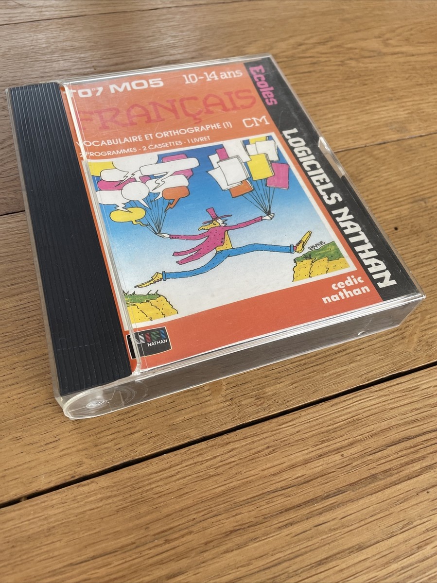 Jeu Thomson TO7 / MO5 – Logiciels Nathan – Prévention Routière (occasion)
