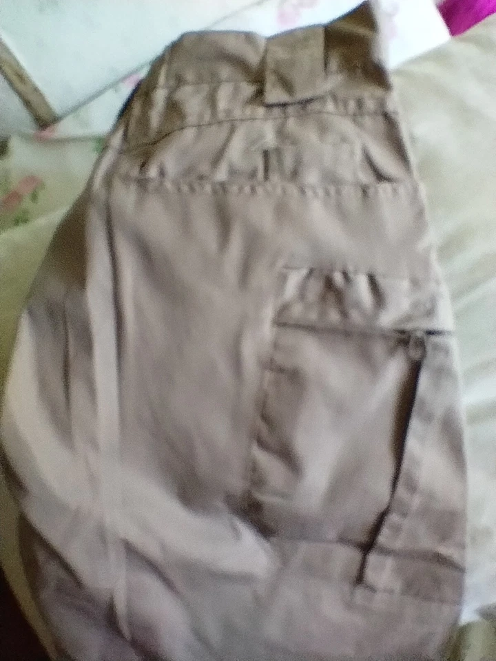 Pantalones Cortos PROPPER Para Hombre Bronceados Tácticos/Carga/Pantalones Cortos de Bolsillo Múltiples; Talla M Nuevos Foto 4 de 4