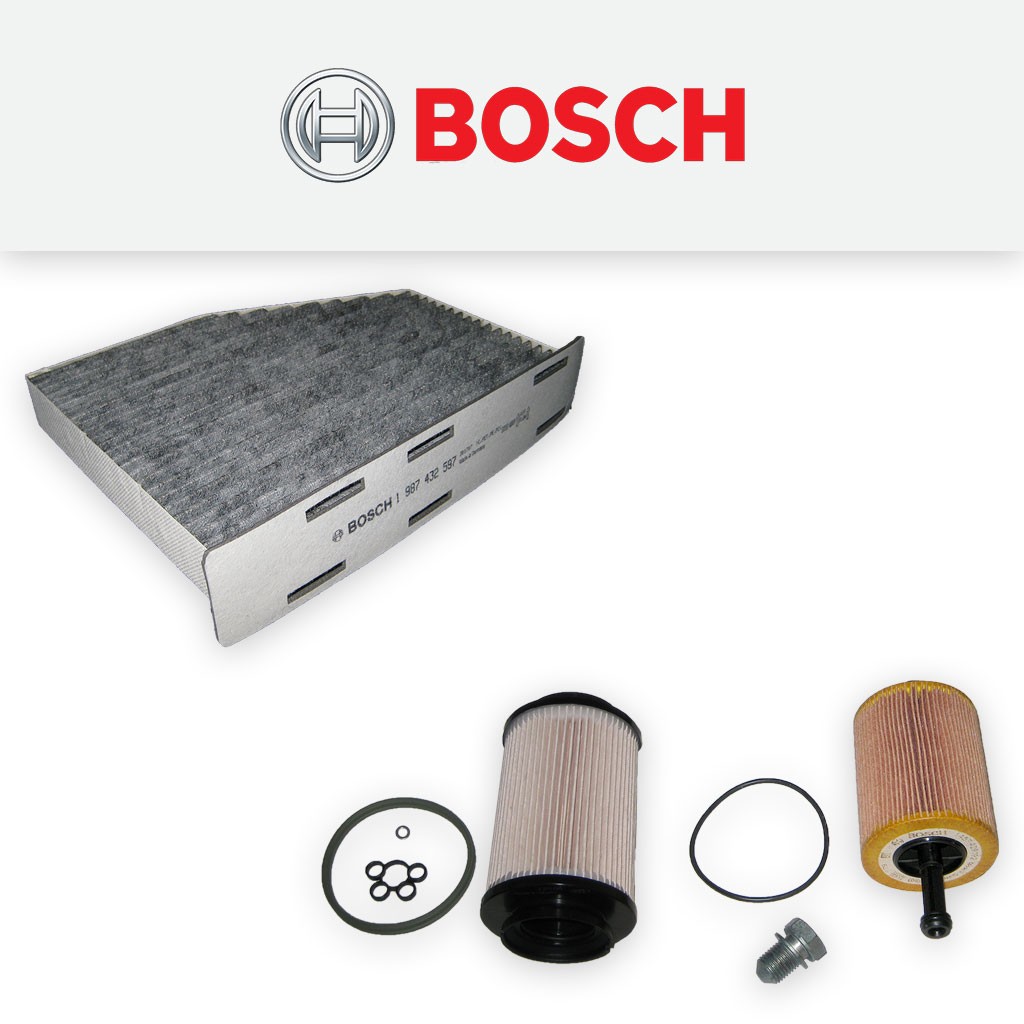 SERVICE KIT for VW GOLF MK5 (1K) 2.0 TDI 16V OIL FUEL CABIN FILTERS (2004-2006)