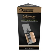 9" X 3" Venetian Trowel | Stainless Steel Decorative Plaster Finishing Tool