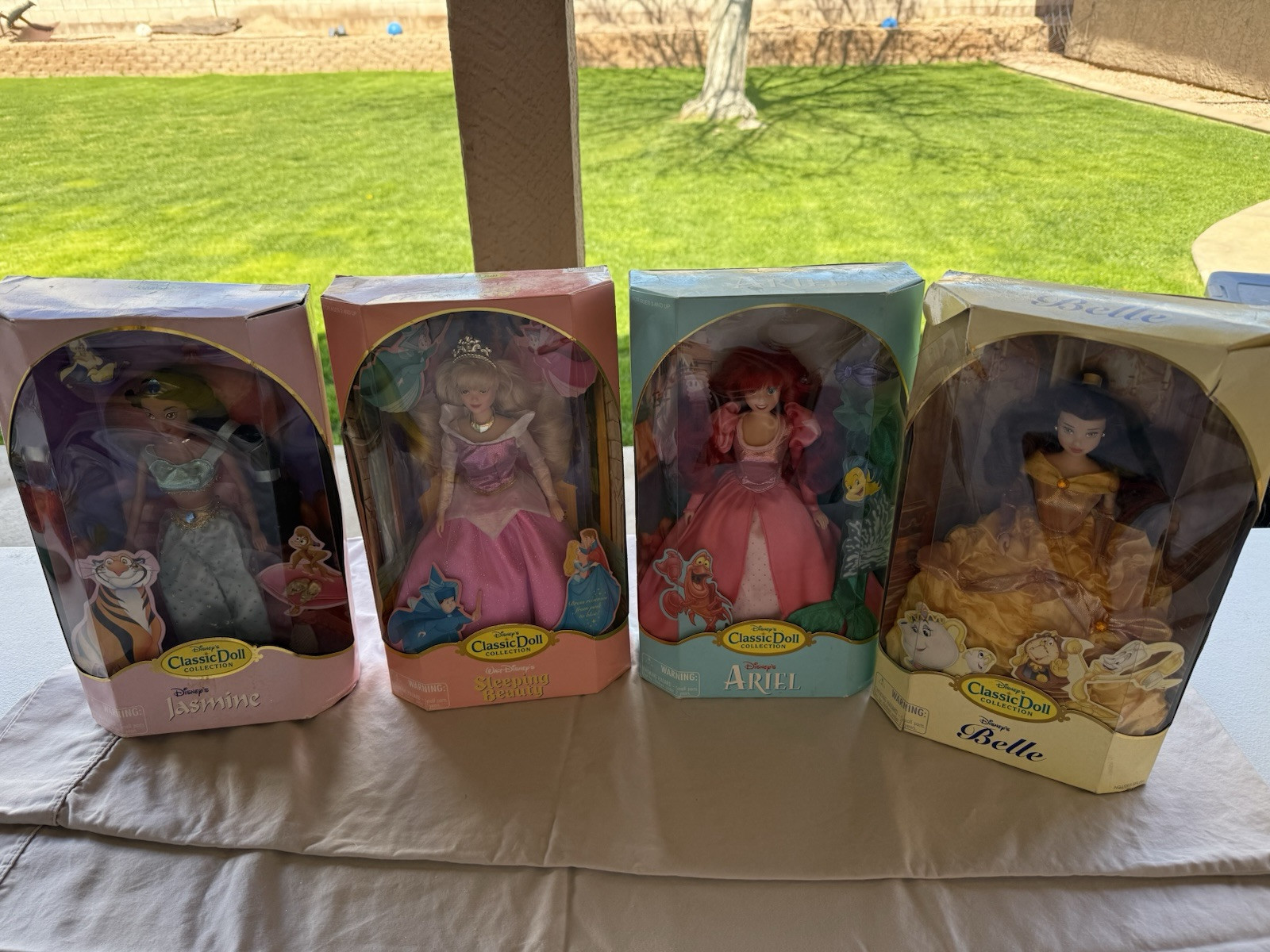 Disney Classic Doll Collection  Lot  Of 4