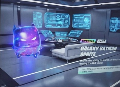 Fortnite Battle Royale RAREST SPRITE Galaxy Batman Sprite