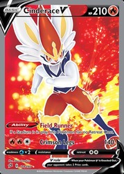 Cinderace V (Full Art) 178/192 Rebel Clash