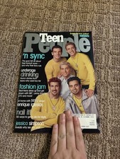 Vintage March 2000 Teen People Magazine NSYNC...