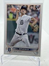 2022 Topps Update Series - Beau Brieske #US23 (RC) Tigers Baseball Card