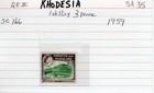 Rhodesia SC 166 1959 Queen Elizabeth II Postage STAMP 1 Shilling 3 pence SA-35 — photo 2