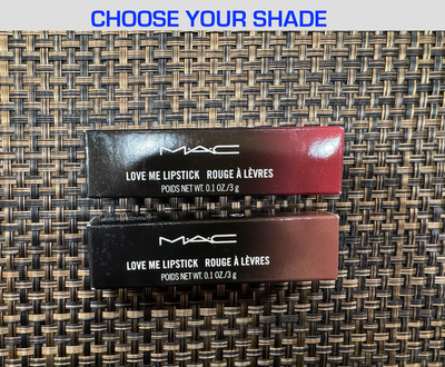 M.A.C. LOVE ME LIPSTICK (0.1 oz./3 g.), HARD-TO-FIND SHADES: CHOOSE