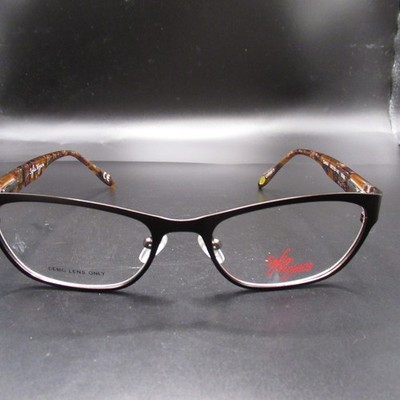 Sofia Vergara Camila 54-18-140 Full Rim Eyeglass Frames Brown Tortoiseshell