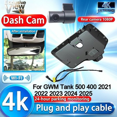 for Great Wall Haval H6S H6 GT Coupe 21-24 2025 OEM 4K Wifi DVR Dash Cam Camera