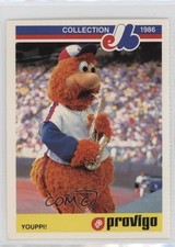 1986 Provigo Montreal Expos Collection Youppi! #27 0a2