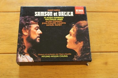 Saint-Saens CD Samson Et Dalila Domingo Chung EMI Classics Opera Box Set 1992