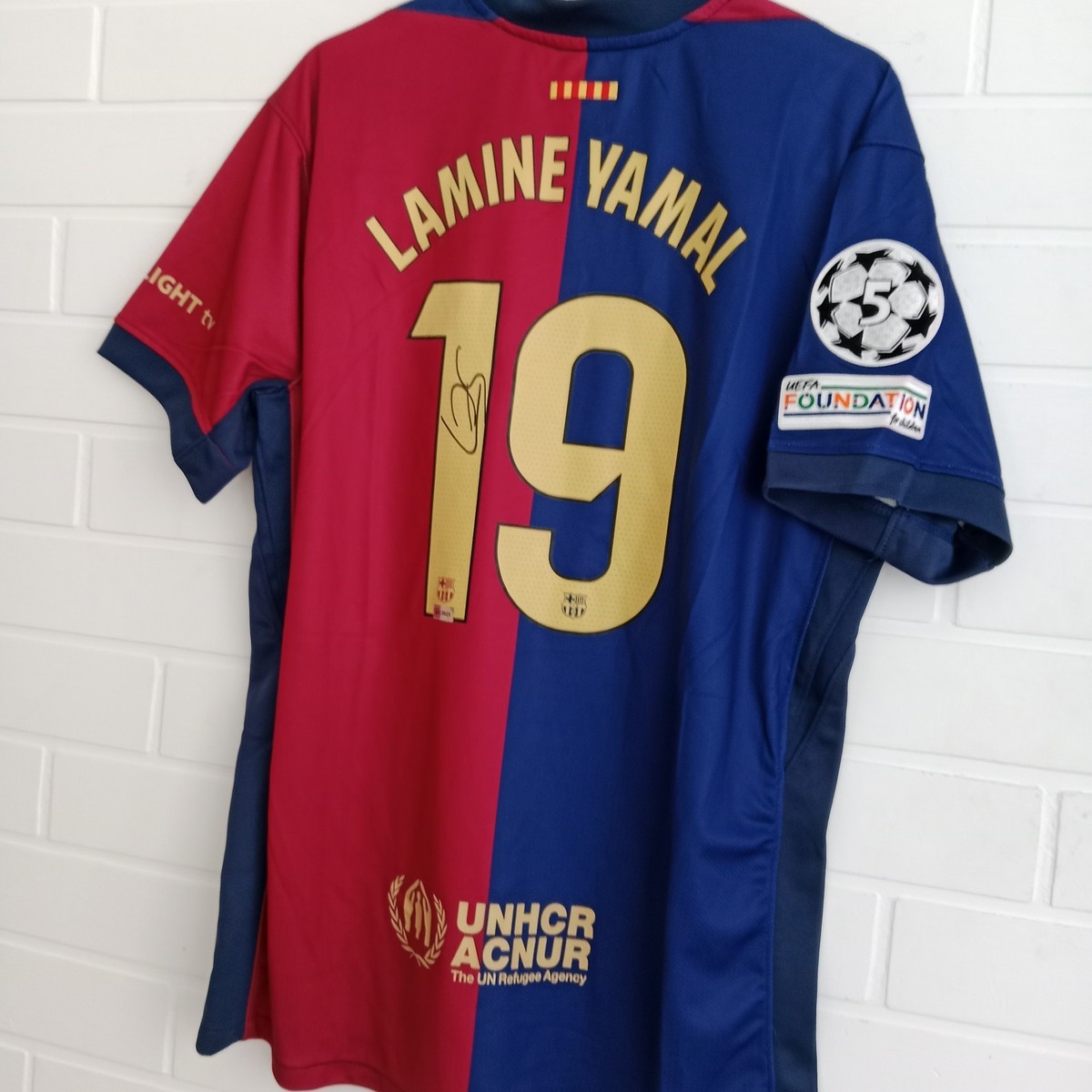 demezigu 　Lamine Yamal 直筆サインユニフォーム demezigu Lamine Yamal 直筆サインユニフォーム FC Barcelona