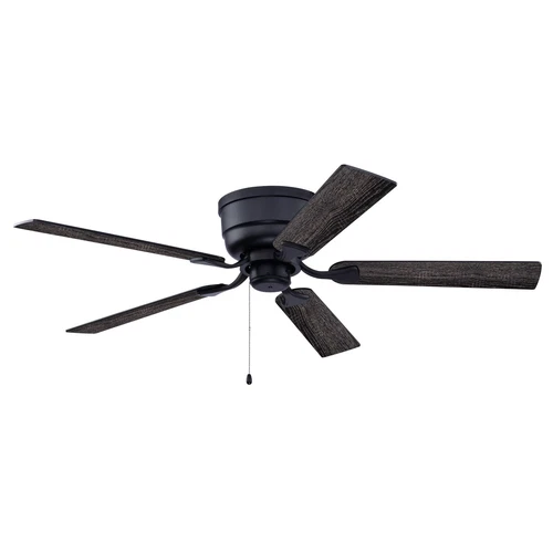 Cromwell 52-In. Ceiling Fan With Pull Chain And Remote Matte Black - Picture 4 of 5