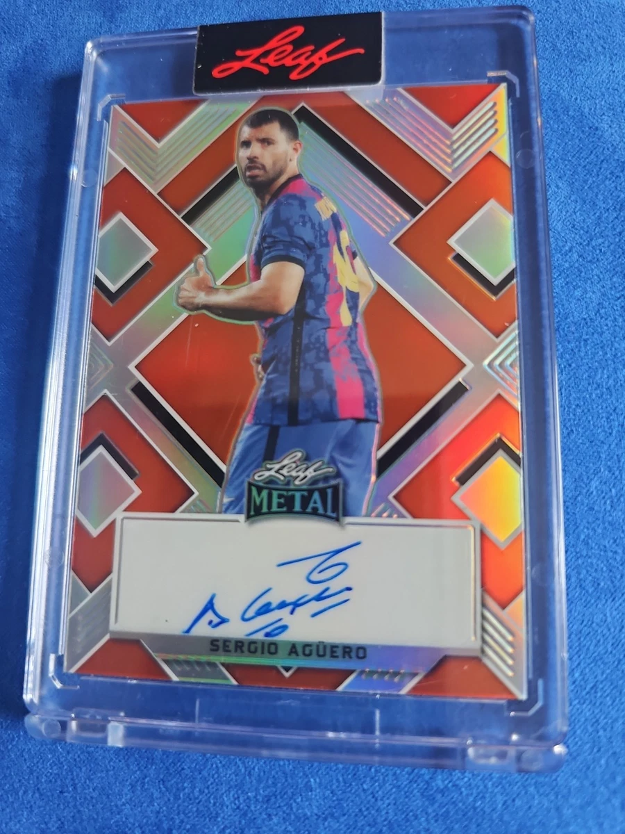 Sergio Aguero Signed in Football Trading Cards for sale | eBay UK