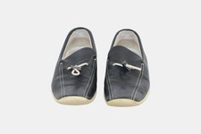 Prada Women  s Black Leather Loafers   Size 37   Good Condition   Authentic