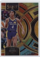2024 Panini Select WNBA Premier Level Tie-Dye Prizm 1/25 Lexie Brown #200 3d3
