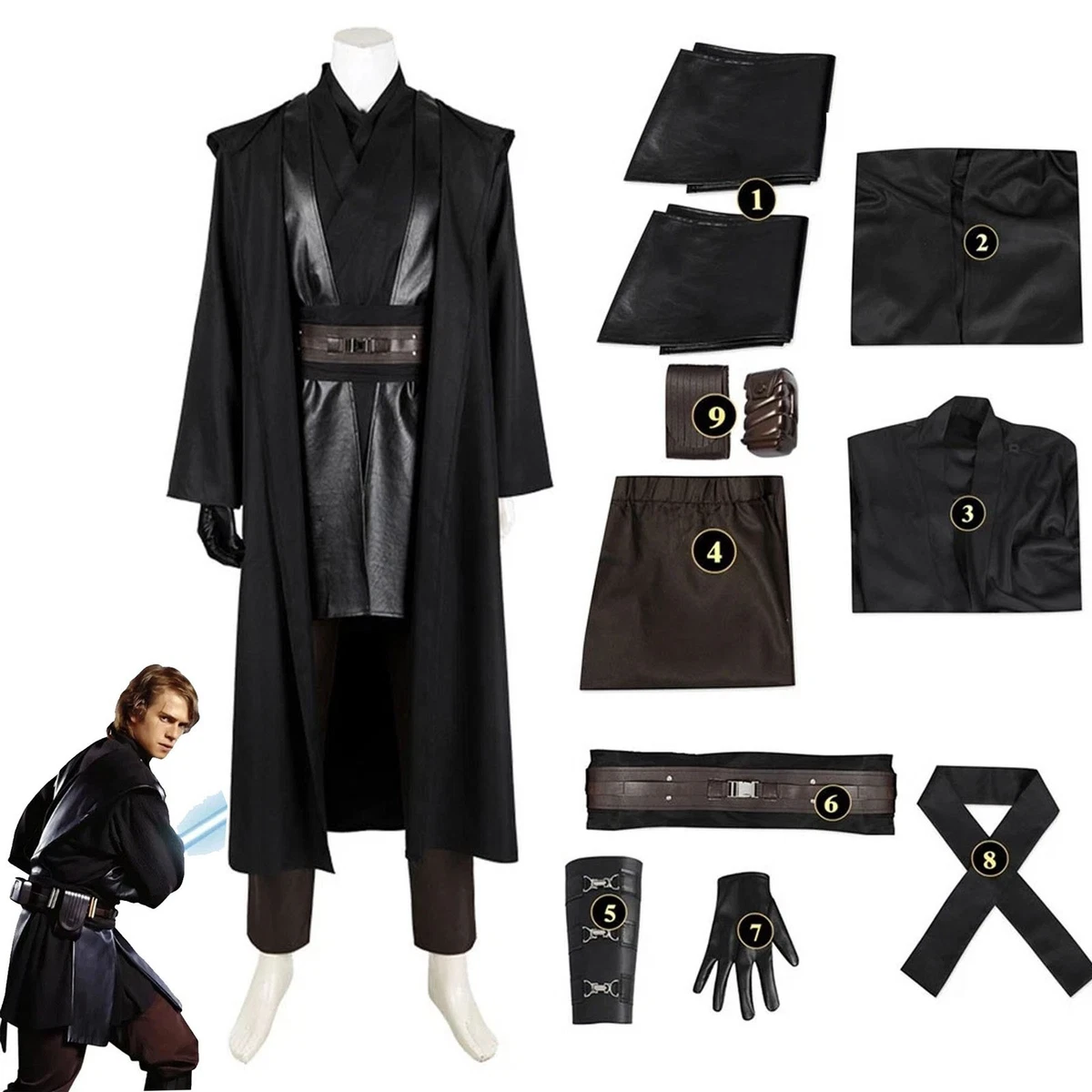 Unbranded Star Wars Complete Outfit Costumes for sale | eBay
