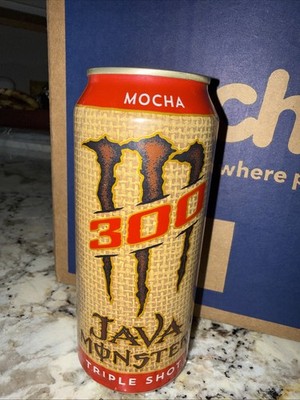 Java Monster Triple Shot 300 Mocha Energy Coffee Can 15 Oz. For