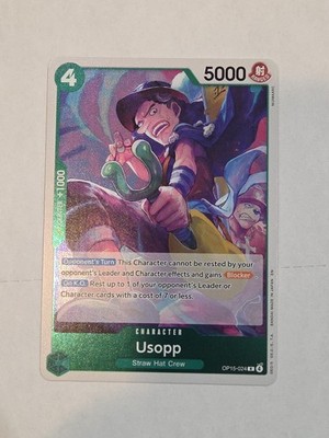 One Piece Usopp OP15-024 Adventure on Kami's Island Foil Rare | eBay