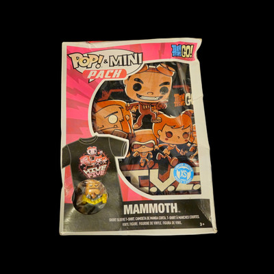 FUNKO WB DC TEEN TITANS GO! POP MINI PACK MAMMOTH SHORT SLEEVE T-SHIRT LARGE NEW
