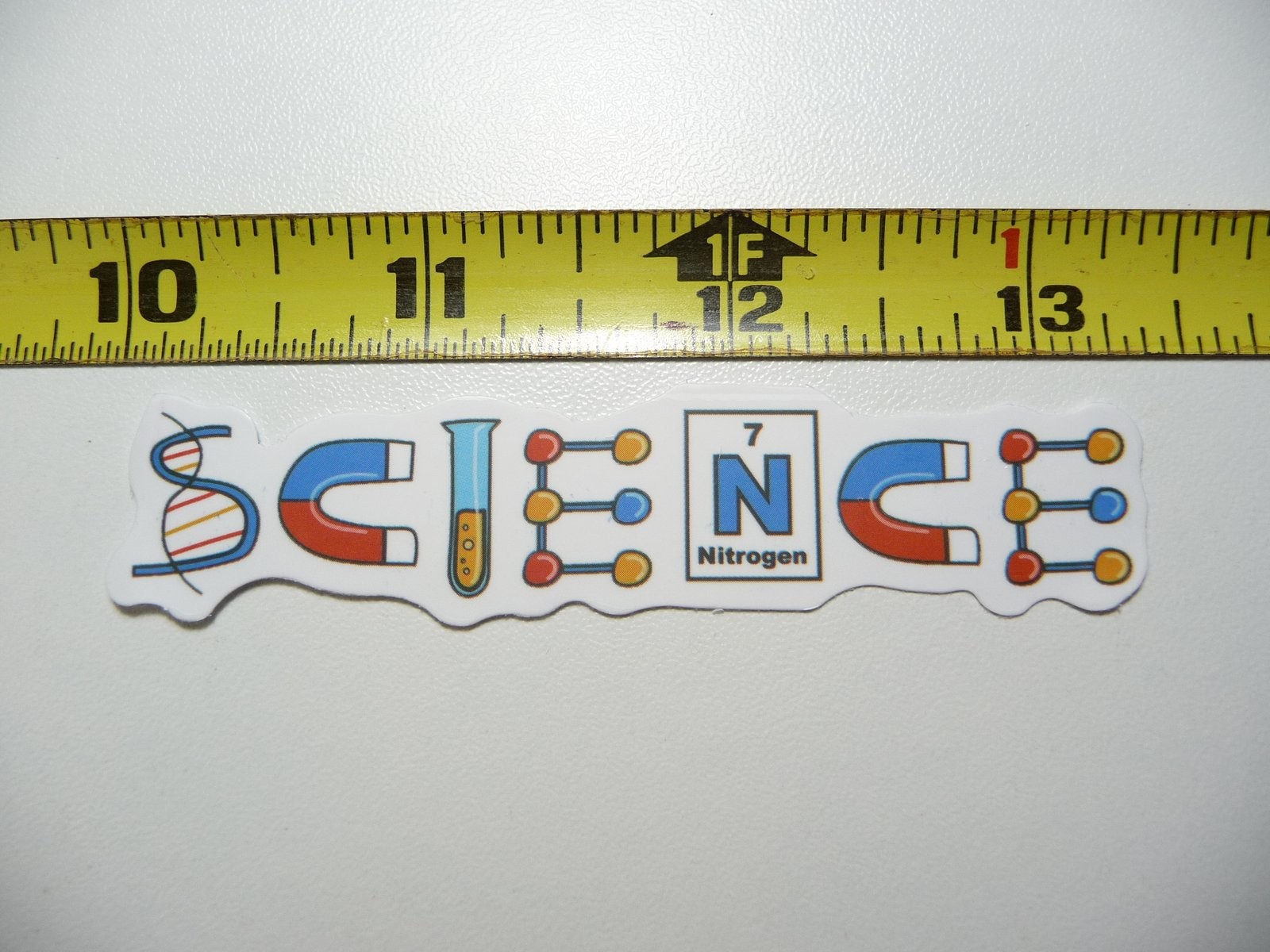 Science Lab Vial Magnet Decal for Teachers and Professors  