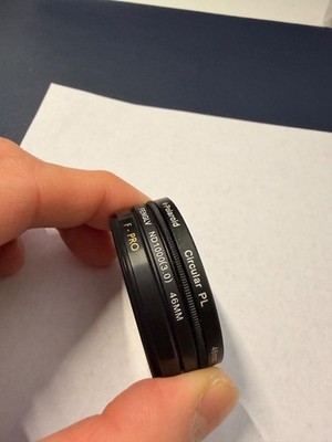46mm Lens filters B+W K&F ND VND MFT olympus Lumix