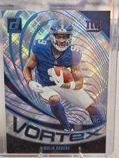 2024 Panini Donruss Vortex Malik Nabers #VOR-MNA Cosmic 22 /100 (RC)